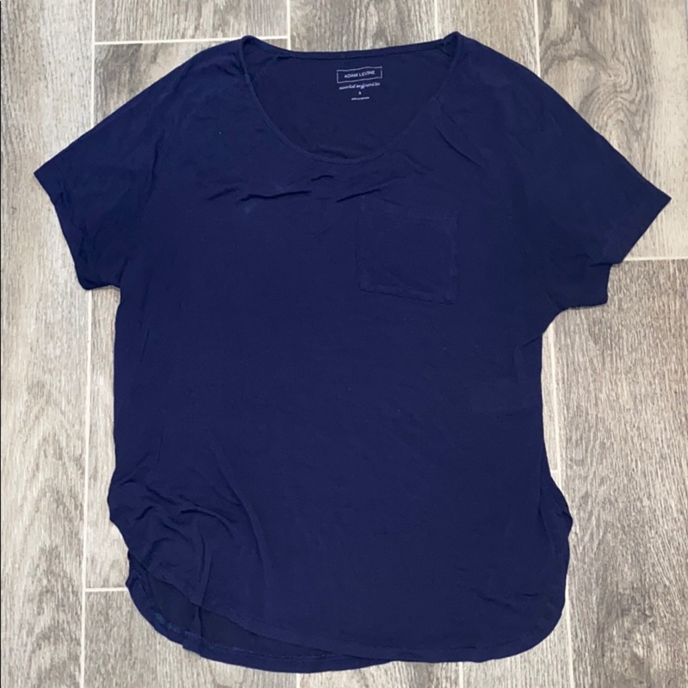Royal blue blouse